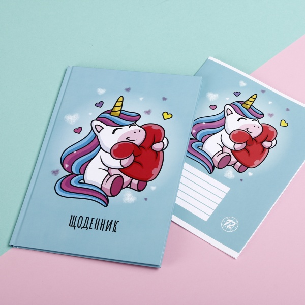 Дневник школьный в твердом переплете серия Unicorn 1 Nota Bene