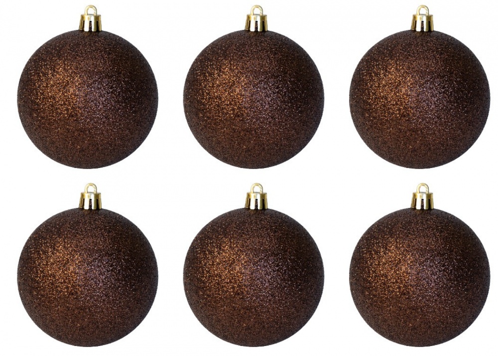 Набор елочных шаров 892364 d 80 мм 6 шт./уп.