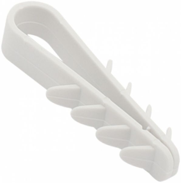 Дюбель быстрого монтажа для кабеля Smart X 6 мм круглый 25 шт. белый 