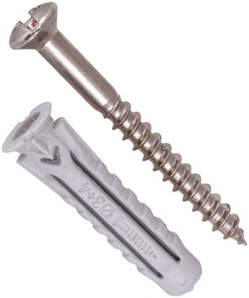 Дюбель универсальный с шурупом 5x25 мм 20 шт. Friulsider