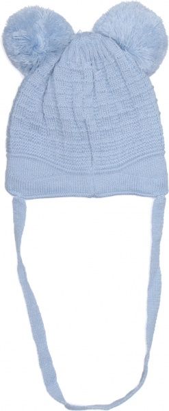 Шапочка дитяча для хлопчика Luna Kids р.42 блакитний 2213 