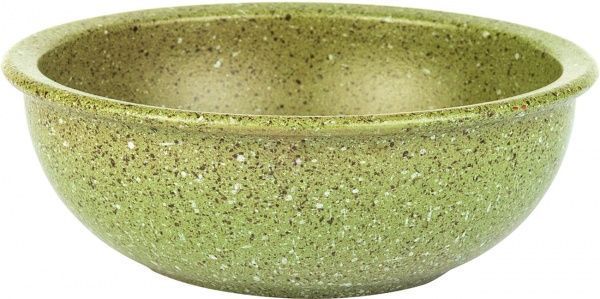 Салатник маленький 450 мл граніт світло-зелений V.3031