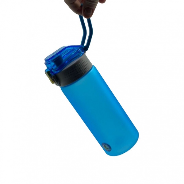 Пляшка спортивна 550 мл Casno блакитний KXN-1225_Blue