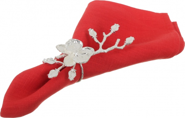 Кольцо для салфеток Silver Camomile YQU9136-2