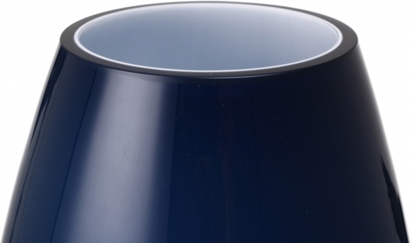 Ваза Wrzesniak Glassworks Maestro 18 см темно-синий 