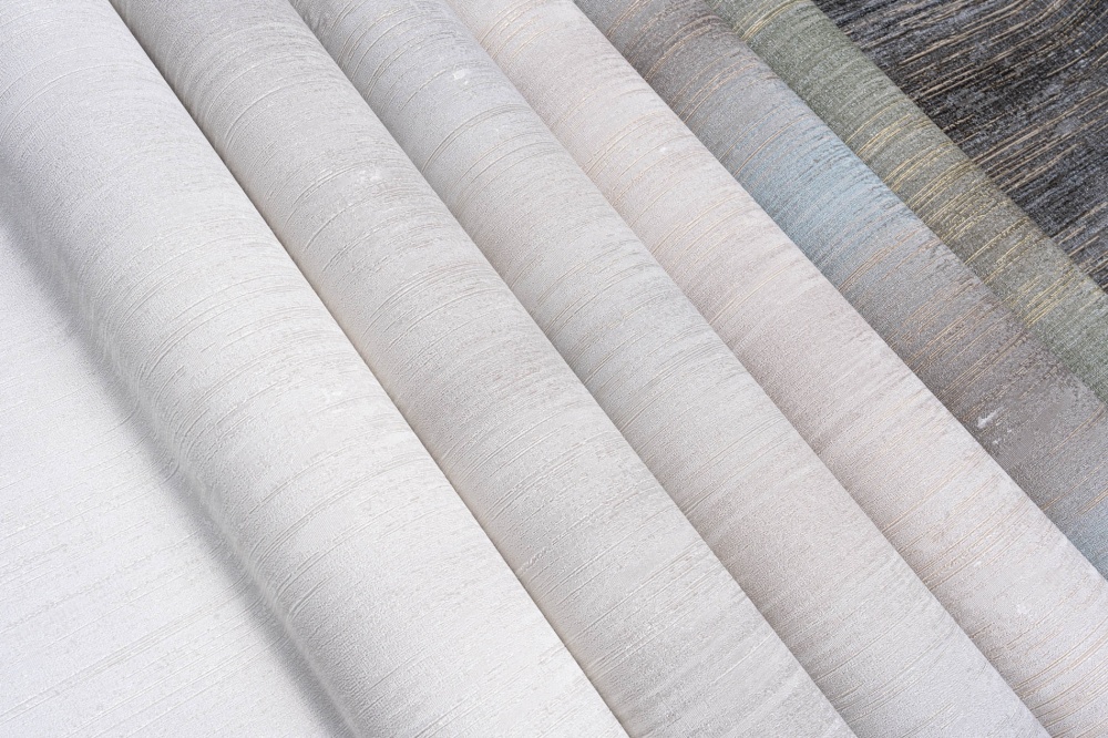 Обои виниловые на флизелиновой основе Славянские обои Le Grand platinum Мадейра-2 8752-02 1,06x10,05 м