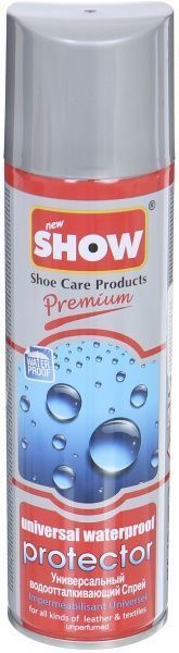 Спрей для изделий из кожи и текстиля SHOW водоотталкивающий бесцветный 250 мл
