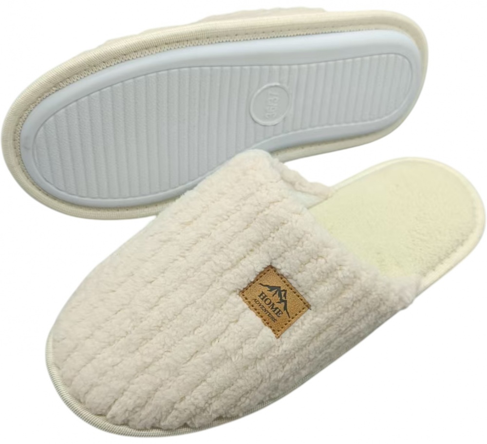 Капці домашні La Nuit Home Меа р.38/39 айворі