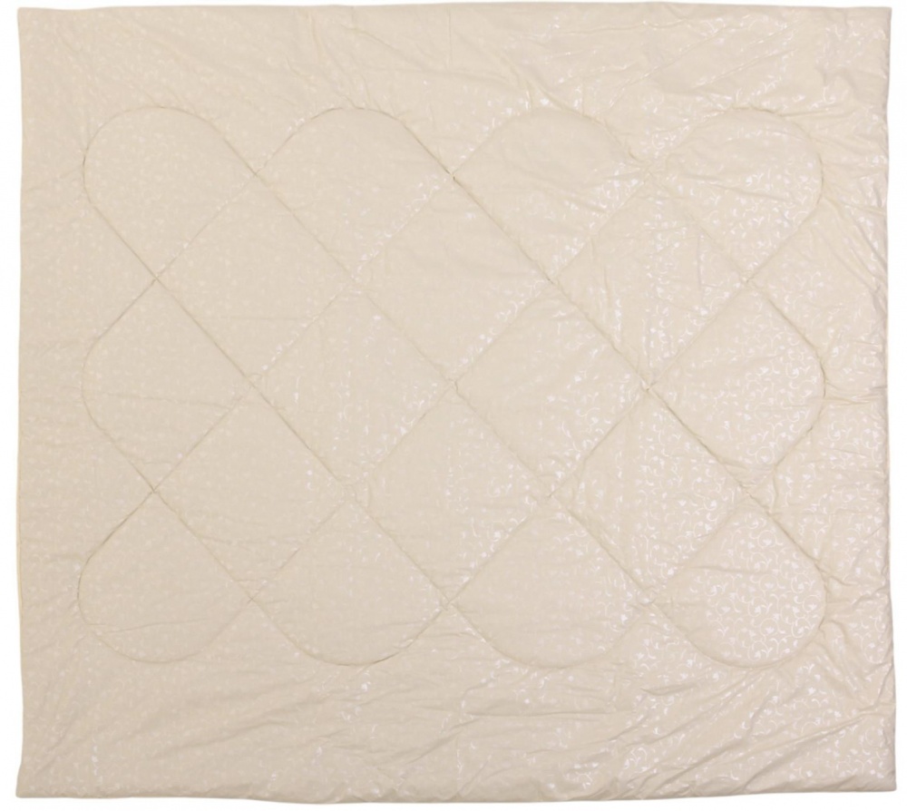 Одеяло верблюжа стеганая 190x205 см Ярослав бежевый