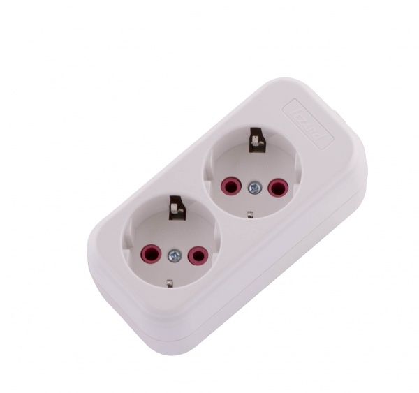 Колодка Lezard Lila із заземленням 2 гн. 720-0200-201 