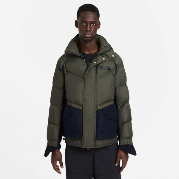 Пуховик Nike M NRG SACAI PARKA CT3269-355 р.S зелений