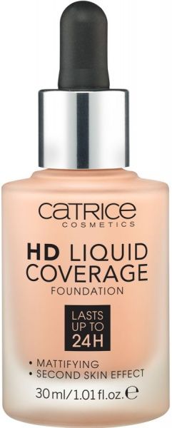 Тональна основа Catrice HD Liquid Coverage Foundation №020 Rose Beige 30 мл