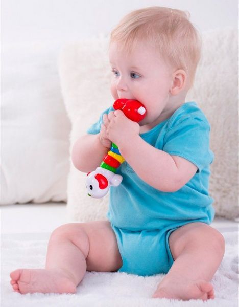 Погремушка Bebelino Гибкий щенок