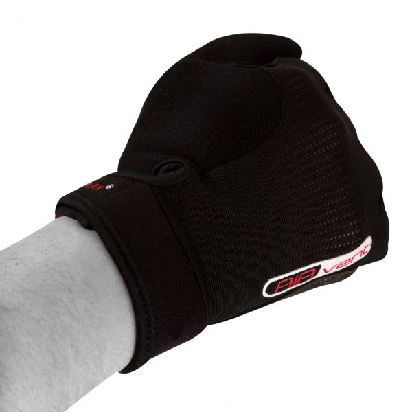 Рукавички PowerPlay 6581_XXL_Black р. 2XL чорний із сірим