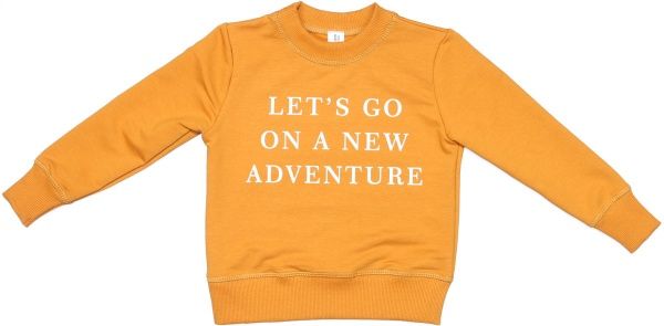 Світшот Luna Kids 10 р.98 гірчичний 