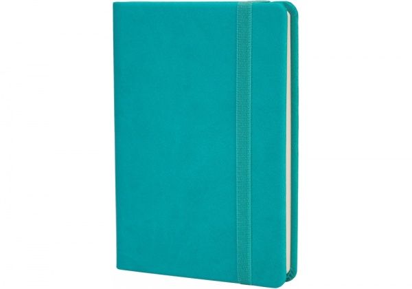 Блокнот для записей Vivella А6 линейка бирюзовый Optima O20390-21