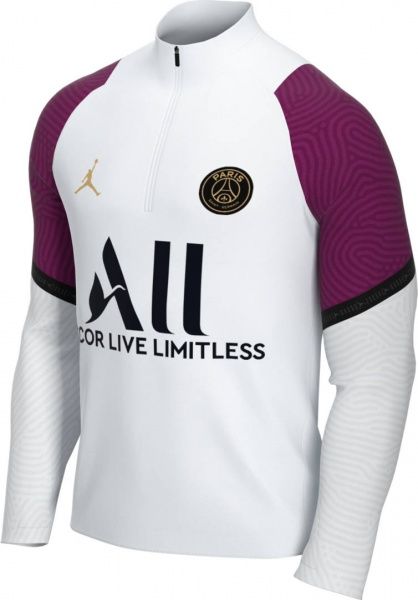 Футболка Nike PSG M NK DRY STRK DRIL TOP CL CK9622-100 S білий