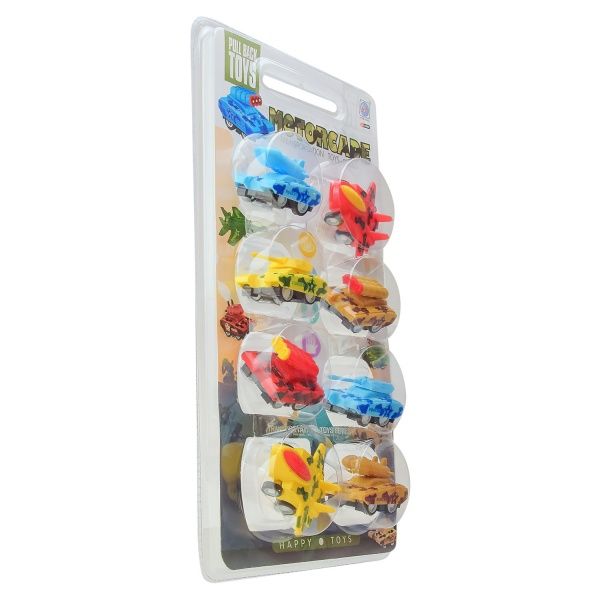 Ігровий набір транспорту 8 шт. на планшетці 278-34