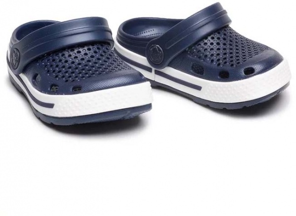 Сабо Coqui 6423 Navy/White р.EUR 24/25 темно-синий с белым