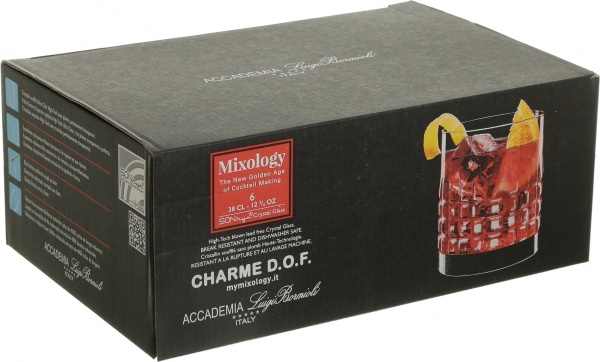 Набор стаканов для виски Charme PM1015 380 мл 6 шт. Luigi Bormioli 