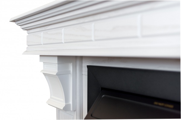 Камінокомплект ASTRA FLAME Гермес White + Прометей