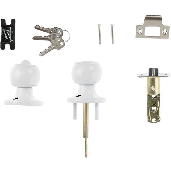 Кнобсет Bruno 607 BN MBC WC белый