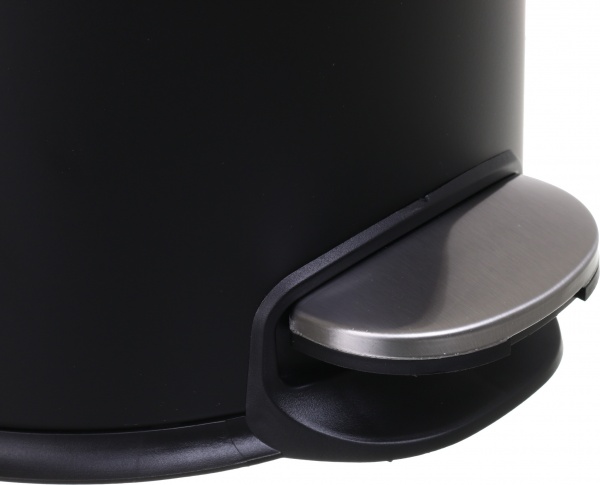 Ведро с педалью Java JH-8853 — 8L black SOFT CLOSE