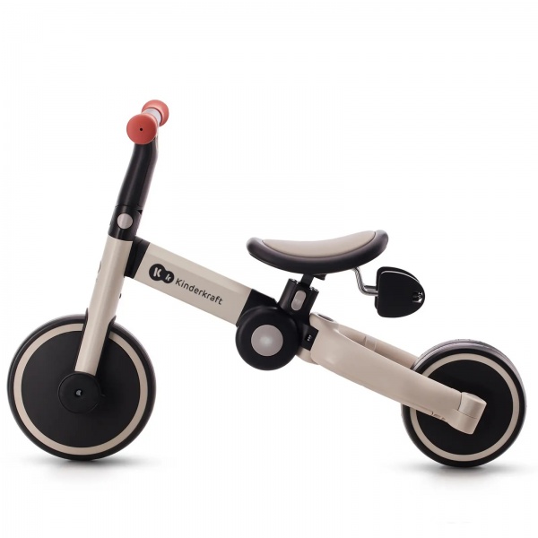 Велосипед детский Kinderkraft 3 в 1 4TRIKE Silver Grey серый KR4TRI22GRY0000 