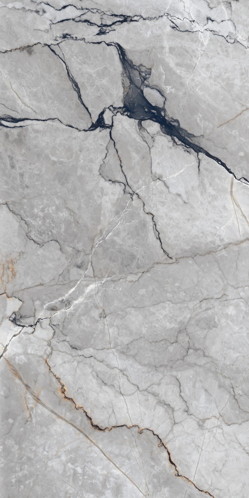 Плитка Cerossa Ceramica MARMO SILVESTRE GRIS polished 60х120 см