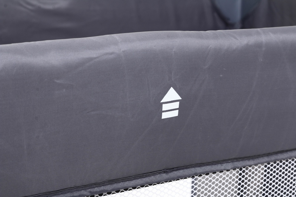 Манеж-ліжко Bambinelli 120х60х76 см сірий H64-G7