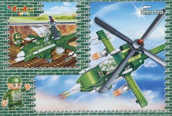 Конструктор BanBao Збройні сили Гелікоптер 4