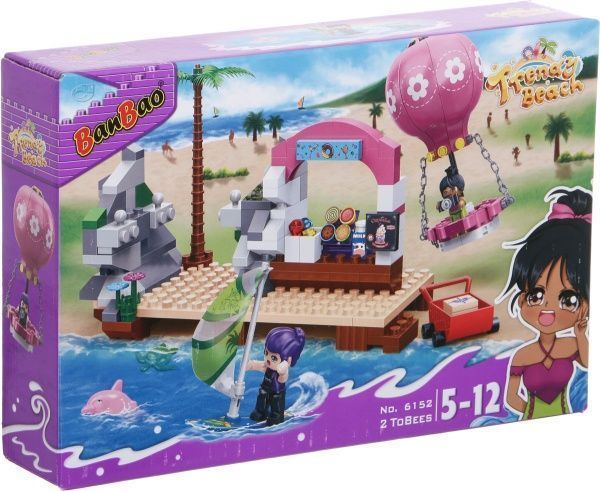 Конструктор BanBao Пляж Остров