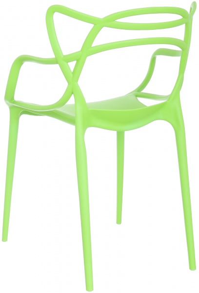 Стул обеденный Spider зеленый /зеленый
