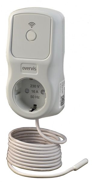 Терморегулятор кімнатний Volt Control Wi-Fi Overvis EM-126Т-2 16 А 3,5 кВт
