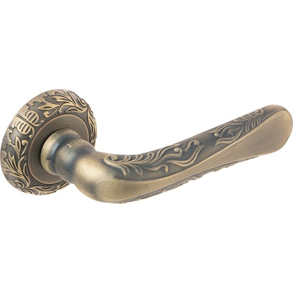 Ручка на розетці RDA Antique Collection AC0385 матова антична бронза
