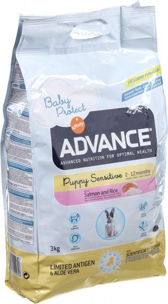 Корм Advance Puppy Sensitive з лососем і рисом 3 кг