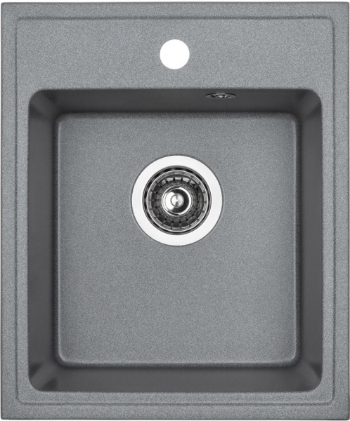 Мойка UP! (Underprice) из кварцевого песка KAPPA GRAFIT 41х49х21 