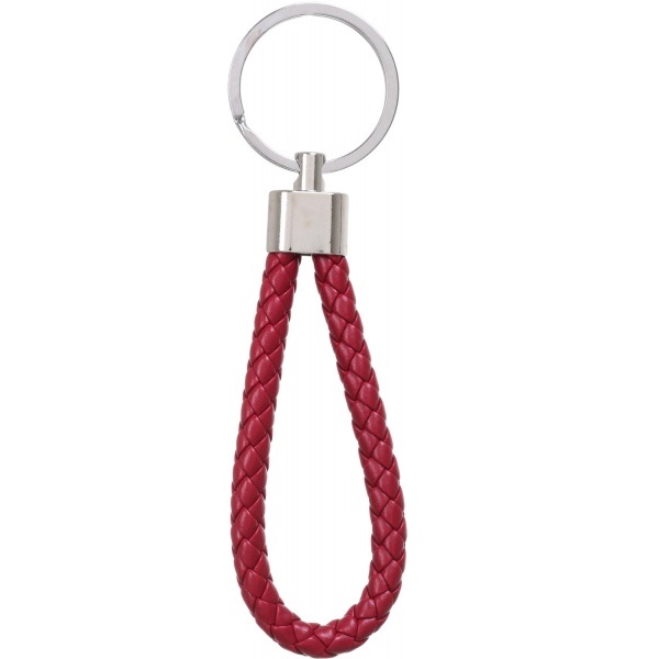Брелок для ключів з кільцем червоний