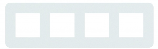 Рамка четырехместная Efapel Latina белый 42940 TBR