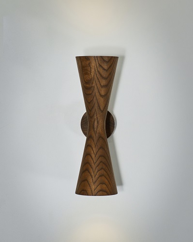 Бра Iterna Holmen 2ХG9 2xG9 ясень LW058 