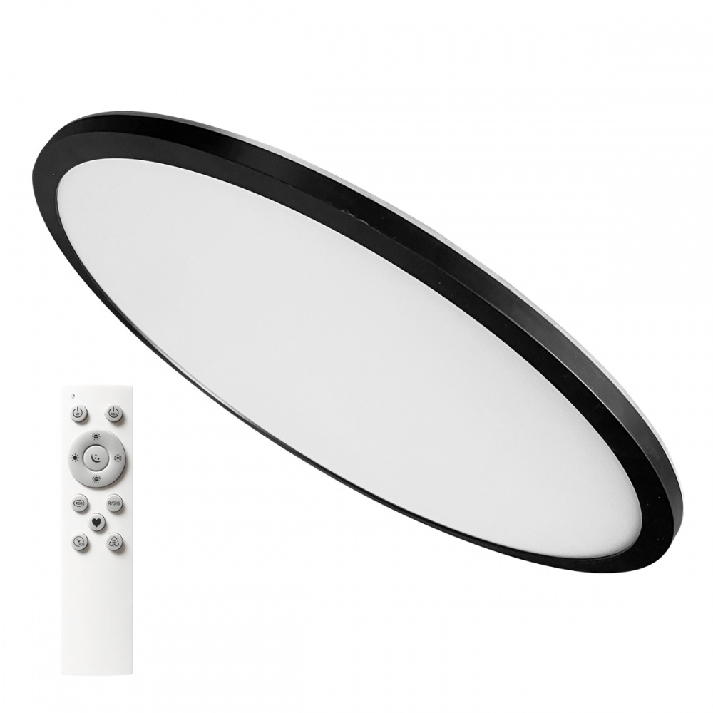 Светильник потолочный LED CONCEPT CAVAN R500 45 Вт черный 4500 К