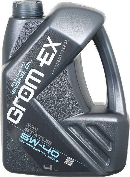 Моторне мастило Grom-Ex STATUS MB-Approval 229.3 5W-40 4 л