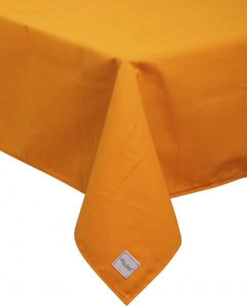 Скатерть Красочность 136x136 см горчичный La Nuit 