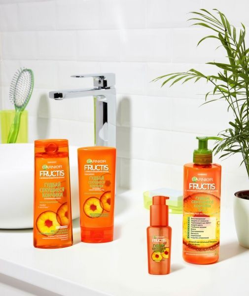 Комплекс для волосся Garnier Fructis Гудбай посічені кінчики 400 мл 