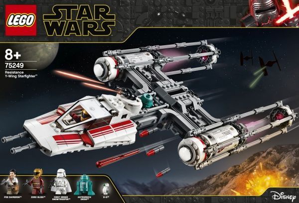 Конструктор LEGO Star Wars Истребитель сопротивления Y-Wing Starfighter 75249