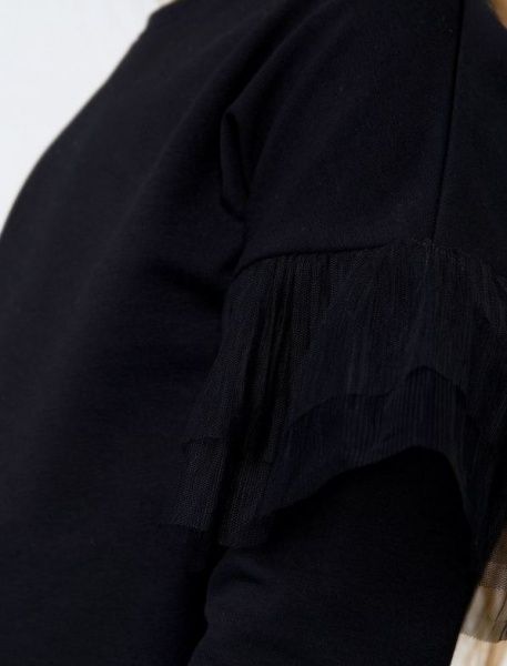 Джемпер для девочки Smil 116443 р.122 черный 