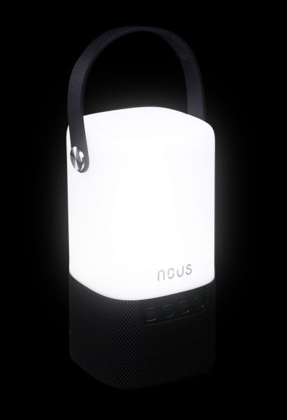 Смарт-светильник Nous с Bluetooth колонкой 1 Вт черный H2 Black 