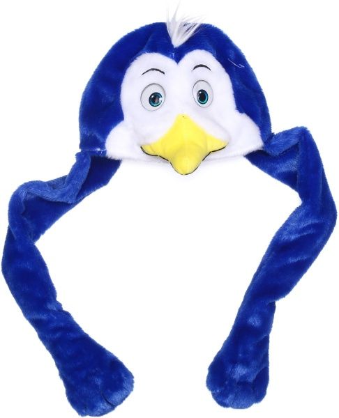 Набір карнавальний КАРНАВАЛІЯ Шапка-маска Пінгвін синій 