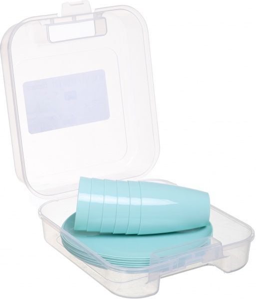 Набір для пікніка Joy New 13 предметів ментоловий Flamberg Smart Kitchen