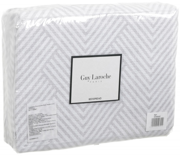 Покрывало Paris Hubble 250x270 см Guy Laroche серый 